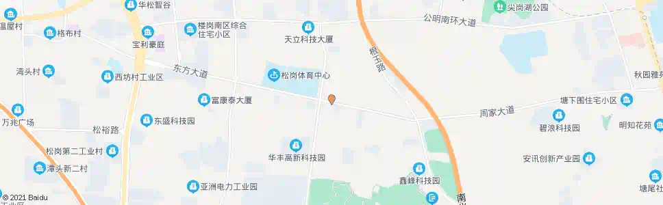 深圳田洋一路_公交站地图_深圳公交_妙搜公交查询2025