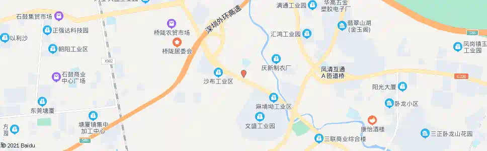 深圳竹尾田村_公交站地图_深圳公交_妙搜公交查询2025