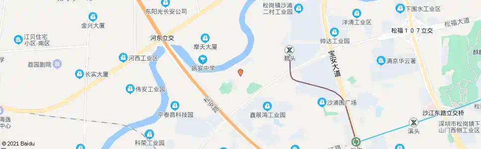 深圳碧头花园_公交站地图_深圳公交_妙搜公交查询2025
