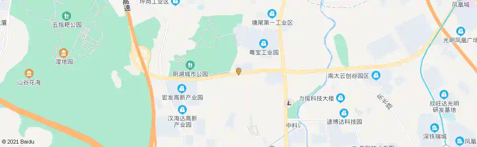 深圳塘尾羽毛球馆_公交站地图_深圳公交_妙搜公交查询2025