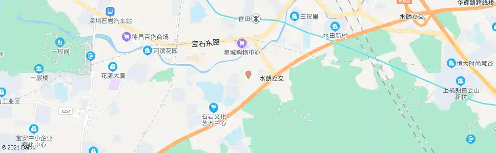 深圳海洋厂_公交站地图_深圳公交_妙搜公交查询2025