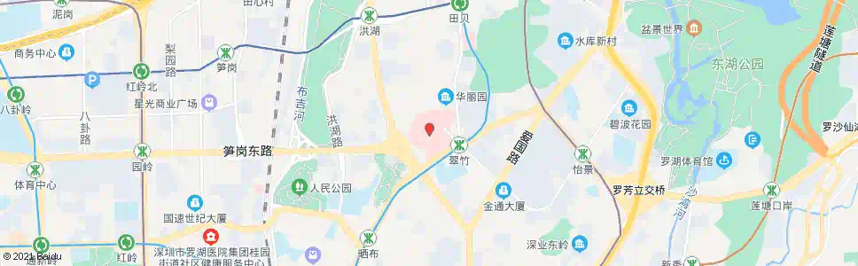 深圳人民医院_公交站地图_深圳公交_妙搜公交查询2025