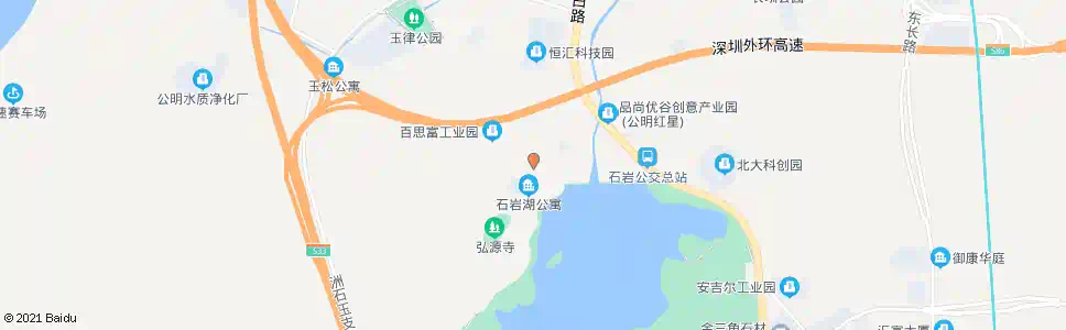 深圳公明模具厂_公交站地图_深圳公交_妙搜公交查询2025