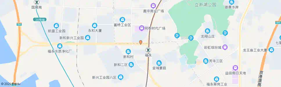 深圳美希美工业园_公交站地图_深圳公交_妙搜公交查询2025