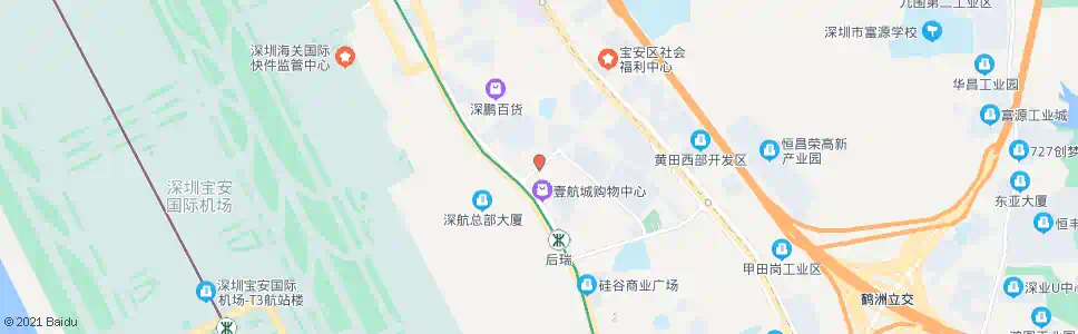 深圳后瑞村口_公交站地图_深圳公交_妙搜公交查询2025