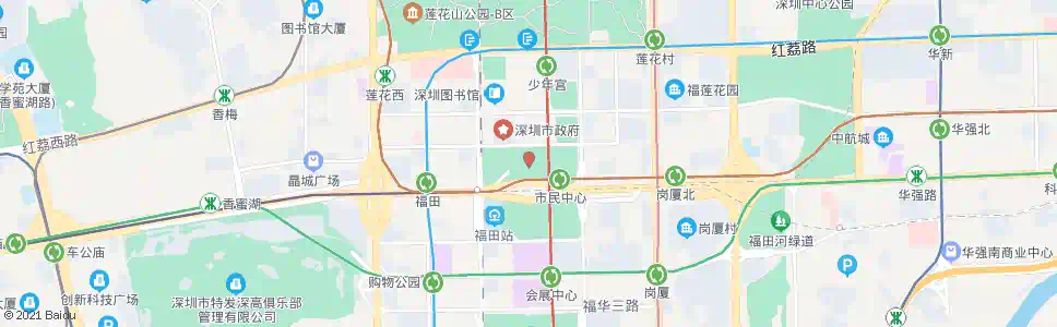 深圳市民广场西_公交站地图_深圳公交_妙搜公交查询2025