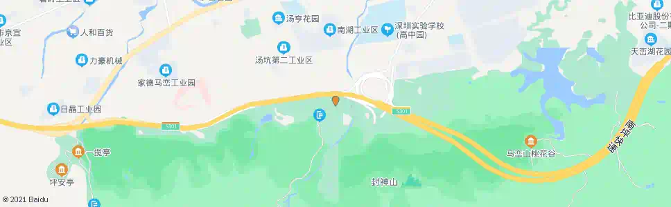 深圳黄竹坑村总站_公交站地图_深圳公交_妙搜公交查询2025