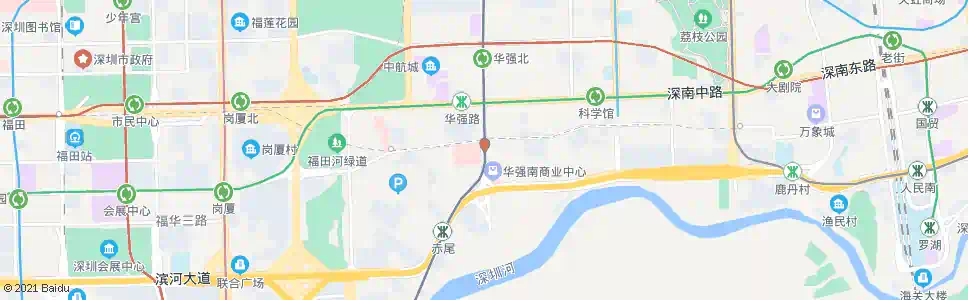 深圳华强南站_公交站地图_深圳公交_妙搜公交查询2025