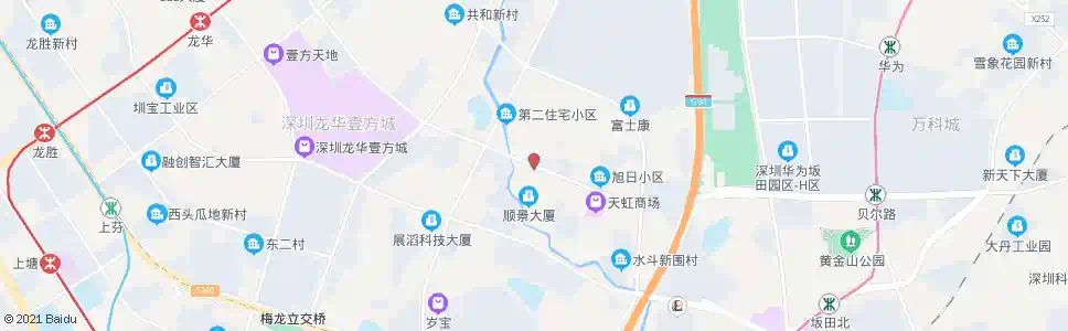 深圳香缇雅苑_公交站地图_深圳公交_妙搜公交查询2025