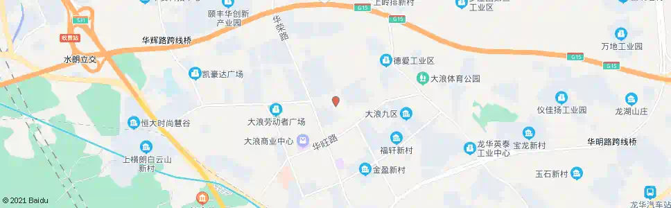 深圳华盈厂_公交站地图_深圳公交_妙搜公交查询2025