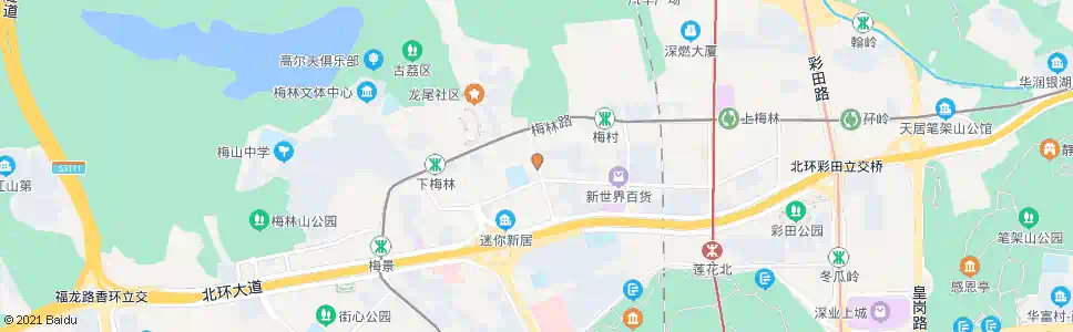 深圳梅秀路口_公交站地图_深圳公交_妙搜公交查询2025