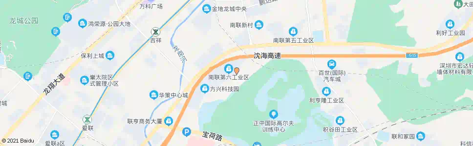 深圳沙田南路中_公交站地图_深圳公交_妙搜公交查询2025