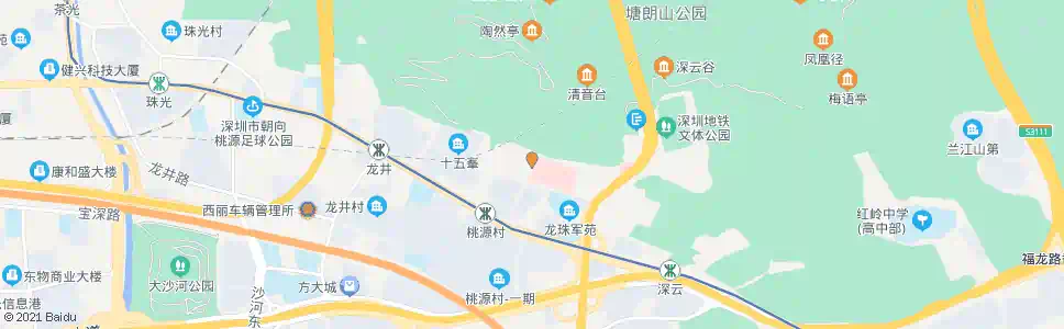 深圳龙珠七路_公交站地图_深圳公交_妙搜公交查询2025