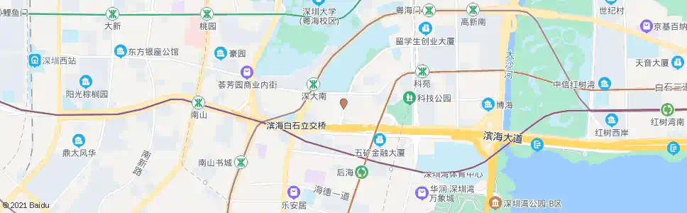 深圳软件产业基地_公交站地图_深圳公交_妙搜公交查询2025