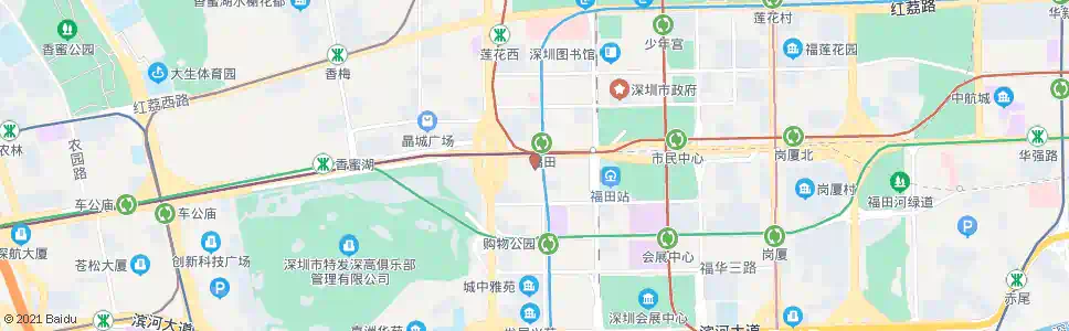 深圳深南香蜜立交1_公交站地图_深圳公交_妙搜公交查询2025