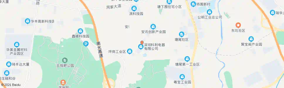 深圳科利厂_公交站地图_深圳公交_妙搜公交查询2025