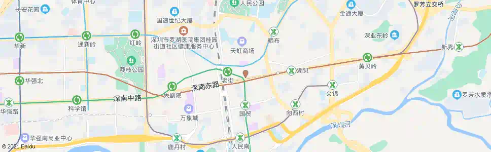 深圳冬乐百货_公交站地图_深圳公交_妙搜公交查询2025