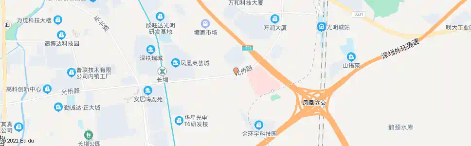 深圳塘家南路口_公交站地图_深圳公交_妙搜公交查询2025