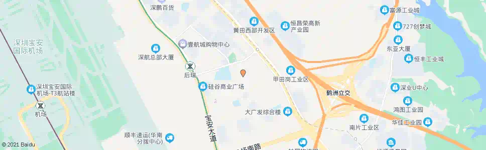 深圳海尔仓库_公交站地图_深圳公交_妙搜公交查询2025