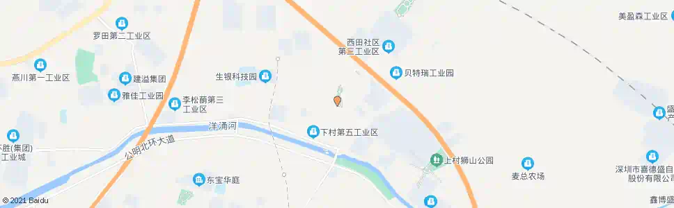 深圳西田社康_公交站地图_深圳公交_妙搜公交查询2025