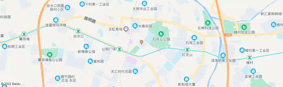 深圳公明办事处_公交站地图_深圳公交_妙搜公交查询2025