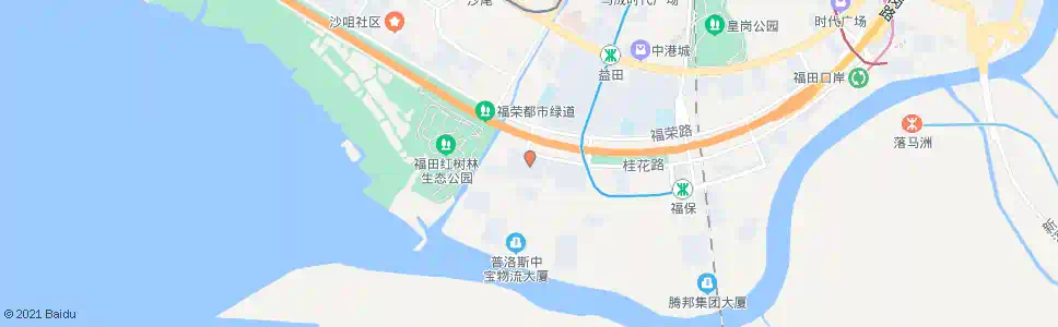 深圳红树福苑_公交站地图_深圳公交_妙搜公交查询2025