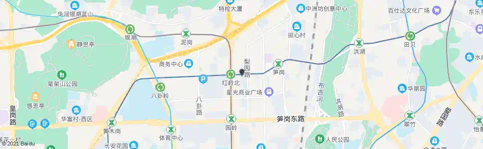 深圳笋岗艺展中心_公交站地图_深圳公交_妙搜公交查询2025