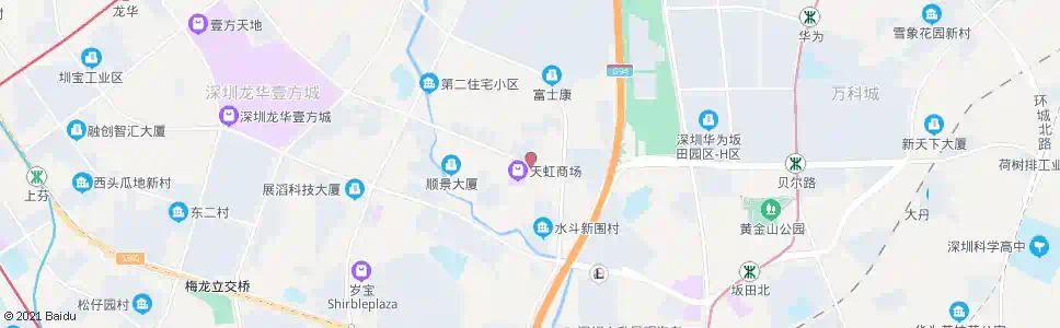 深圳东环天虹_公交站地图_深圳公交_妙搜公交查询2025