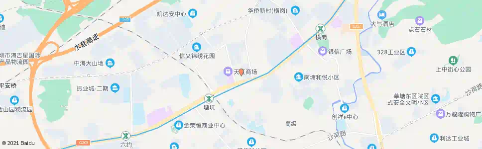 深圳龙洲百货_公交站地图_深圳公交_妙搜公交查询2025