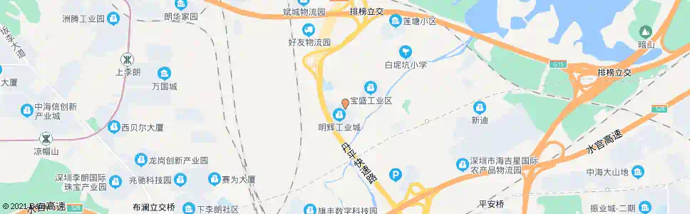 深圳明辉厂_公交站地图_深圳公交_妙搜公交查询2025