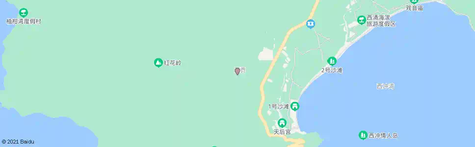 深圳西涌西贡村_公交站地图_深圳公交_妙搜公交查询2025