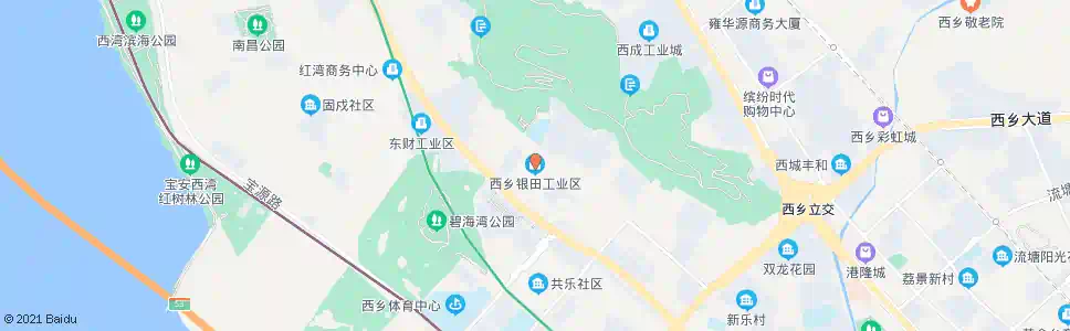 深圳银田工业区_公交站地图_深圳公交_妙搜公交查询2025