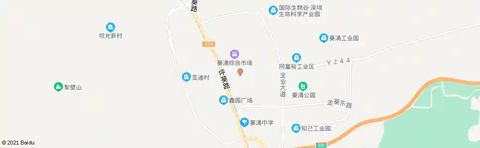 深圳葵兴小区_公交站地图_深圳公交_妙搜公交查询2025