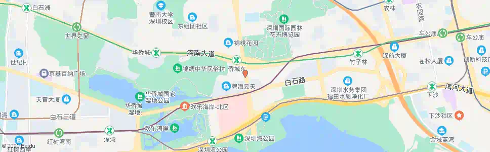 深圳金海燕花园_公交站地图_深圳公交_妙搜公交查询2025