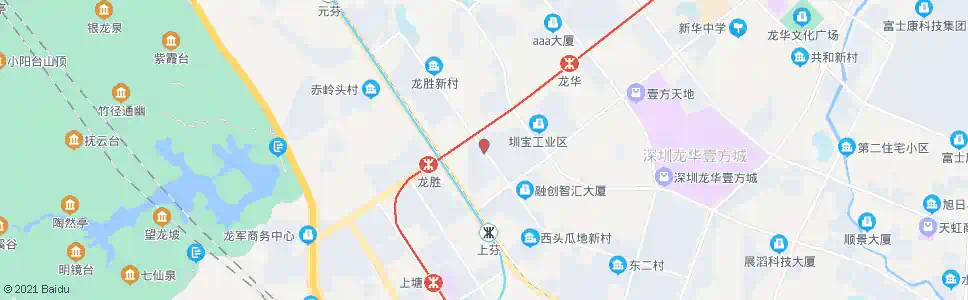 深圳上塘派出所南_公交站地图_深圳公交_妙搜公交查询2025