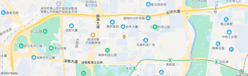 深圳深圳软件园_公交站地图_深圳公交_妙搜公交查询2025