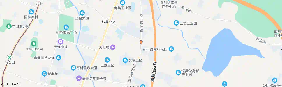 深圳新沙路口_公交站地图_深圳公交_妙搜公交查询2025