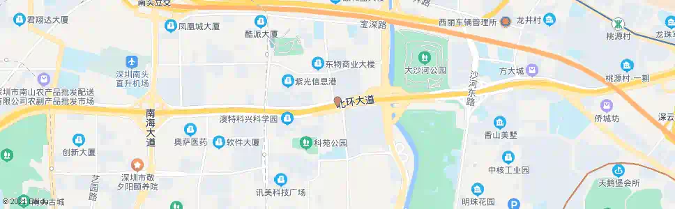 深圳北环铜鼓天桥_公交站地图_深圳公交_妙搜公交查询2025