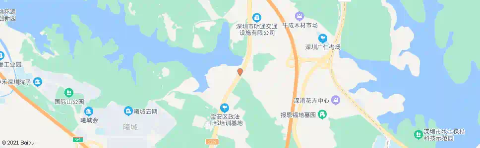 深圳铁岗水库_公交站地图_深圳公交_妙搜公交查询2025