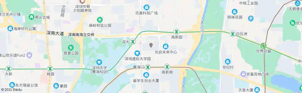 深圳中兴通讯_公交站地图_深圳公交_妙搜公交查询2025