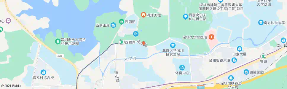 深圳清华园区_公交站地图_深圳公交_妙搜公交查询2025