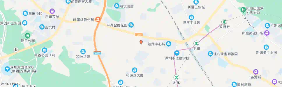 深圳顺平商业街_公交站地图_深圳公交_妙搜公交查询2025