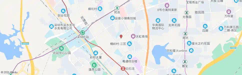深圳潜龙学校_公交站地图_深圳公交_妙搜公交查询2025