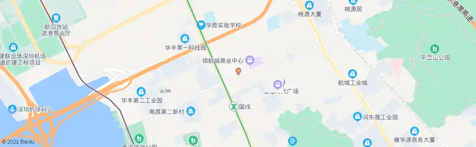 深圳航城工业区_公交站地图_深圳公交_妙搜公交查询2025