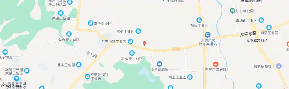 深圳宏盈工业区_公交站地图_深圳公交_妙搜公交查询2025