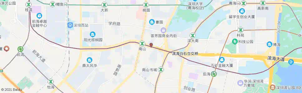 深圳荔园大厦_公交站地图_深圳公交_妙搜公交查询2025