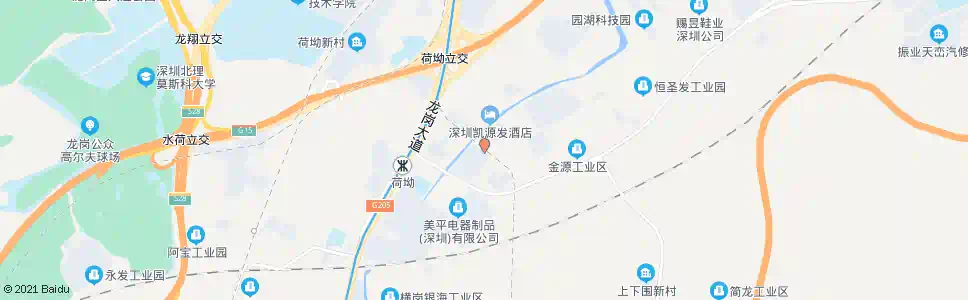 深圳长江埔工业区_公交站地图_深圳公交_妙搜公交查询2025