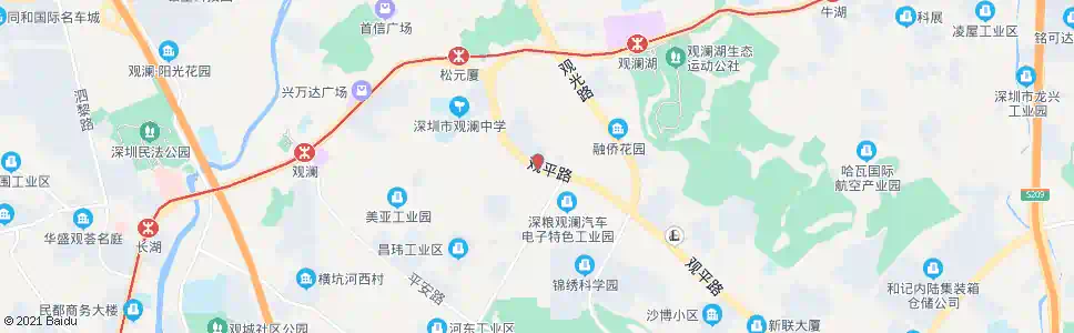 深圳南大富_公交站地图_深圳公交_妙搜公交查询2025