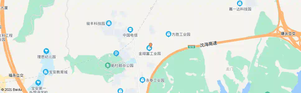 深圳九围村总站_公交站地图_深圳公交_妙搜公交查询2025