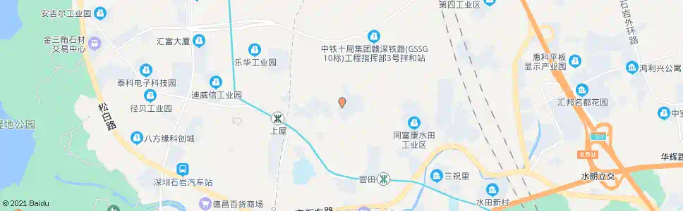 深圳彩虹环保_公交站地图_深圳公交_妙搜公交查询2025